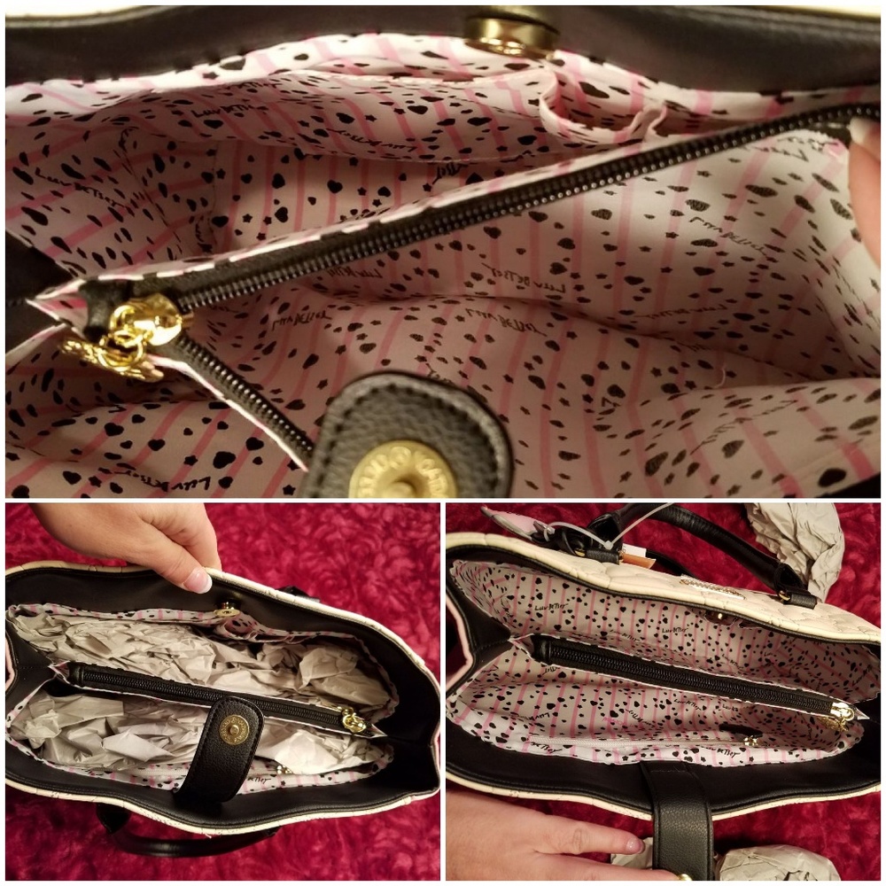 (SOLD) LUV BETSEY JOHNSON IVORY SATCHEL! - Picture 7 of 8